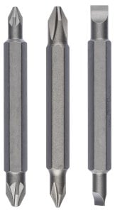 Bosch Çift Taraflı Uç PH1/PZ1/S0*60 mm 3'lü