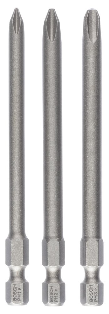 Bosch 3 Parça ExtraHard PH1/2/3*89 mm