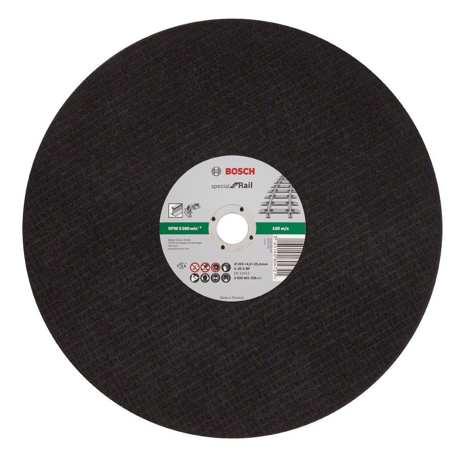 Bosch 355*4,0 mm Special for Rail