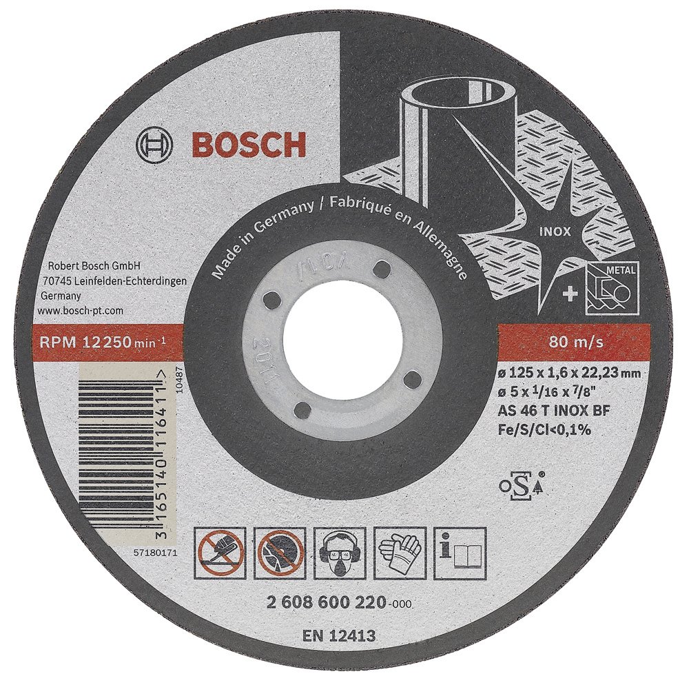 Bosch 115*1,0 mm Inox Rapido Turbo Seri