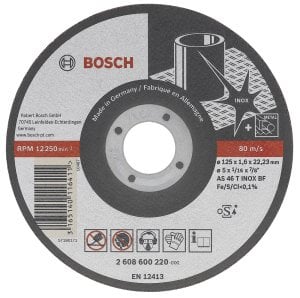 Bosch 115*1,0 mm Inox Rapido Turbo Seri