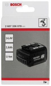 Bosch 14,4 V 2,6 Ah HD Li-Ion ECP Akü