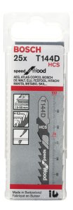 Bosch T 144 D Speed for Wood 25'li