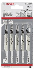 Bosch T 101 B Clean for Wood 5'li