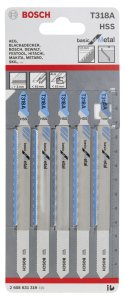 Bosch T 318 A Basic for Metal 5'li