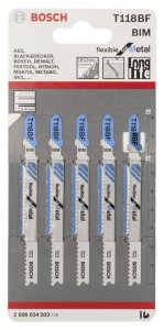 Bosch T 118 BF Flexible for Metal 5'li