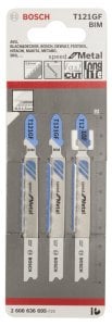 Bosch T 121 GF Speed for Metal 3'lü