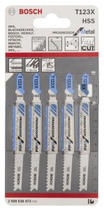 Bosch T 123 X Progressor for Metal 5'li