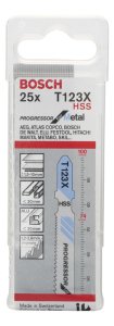 Bosch T 123 X Progressor for Metal 25'li