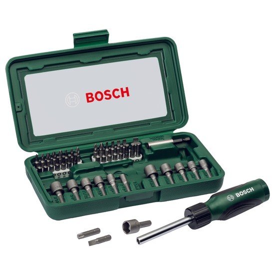 Bosch 46 Parça Tornavida ve Vidalama Seti