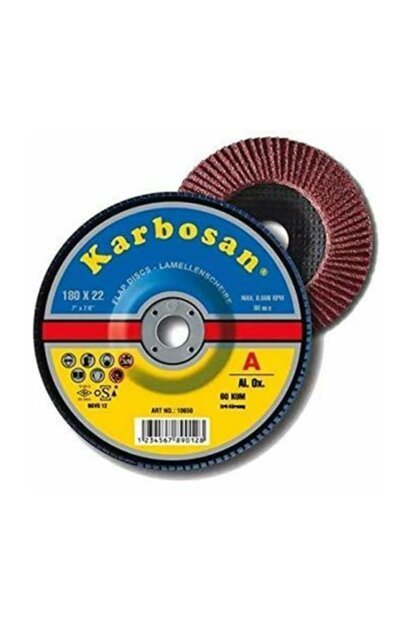 180*80 KUM PREMIUM LINE AO FLAP DİSK ZIMPARA 10 LU PAKET