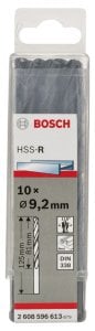 Bosch HSS-R 9,2*125 mm 10'lu Paket