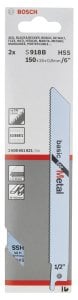 Bosch S 918 BF Basic for Metal 2'li