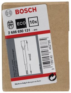 Bosch Yassı Keski SDS-Plus 250*20 mm 10'lu