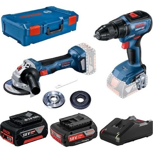 GWS 180 LI + GSR 18V-50 AKÜLÜ SET
