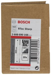 Bosch Yassı Keski SDS-Max RTec 400*25 mm 10'lu