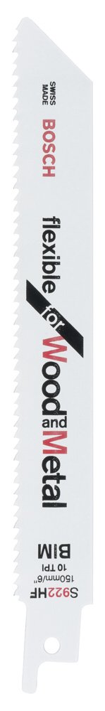 Bosch S 922 HF Flexible for Wood and Metal 2'li