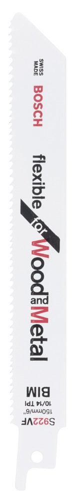 Bosch S 922 VF Flexible for Wood and Metal 2'li