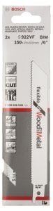 Bosch S 922 VF Flexible for Wood and Metal 2'li