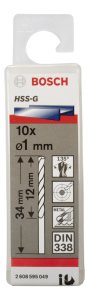 Bosch HSS-G 1*34 mm 10'lu Paket