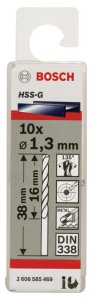Bosch HSS-G 1,3*38 mm 10'lu Paket