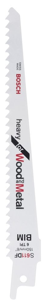 Bosch S 611 DF Heavy for Wood and Metal 5'li