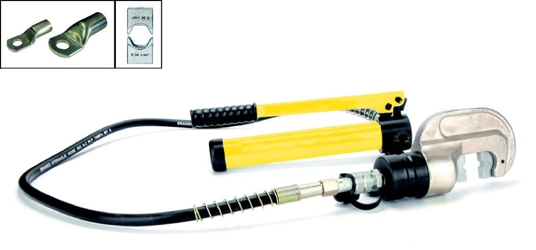 HHY-300CF HİDROLİK PAPUÇ SIKMA 16-300MM2