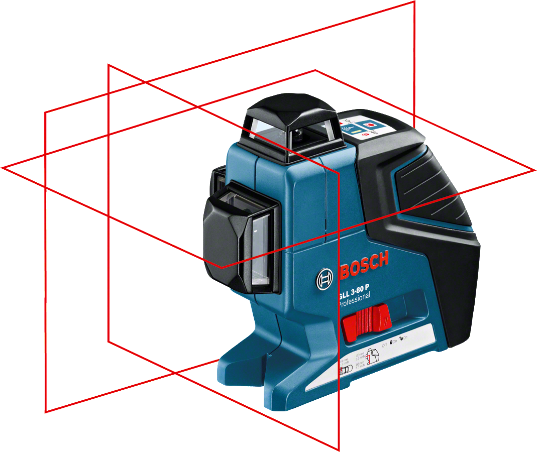 Bosch GLL 3-80 P Professional  Çok Yönlü Çizgi Lazeri