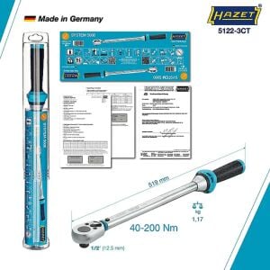 40-200Nm  1/2'' TORK ANAHTARI 5122-3CT HAZET