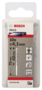 Bosch HSS-G 4,1*75 mm 10'lu Paket