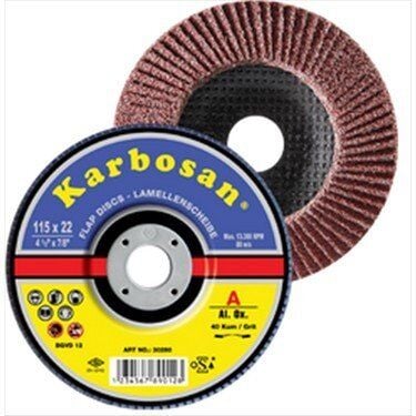 115*80 KUM PREMIUM LINE AO FLAP DİSK ZIMPARA 10 LU PAKET KARBOSAN