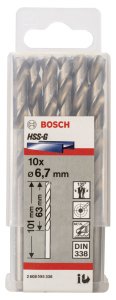 Bosch HSS-G 6,7*101 mm 10'lu Paket