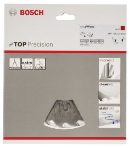 Bosch Best For Wood 165*20 mm 20 Diş
