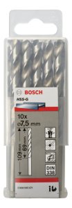 Bosch HSS-G 7,5*109 mm 10'lu Paket
