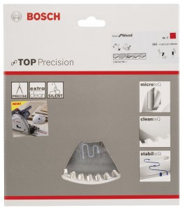 Bosch Best For Wood 165*20 mm 48 Diş