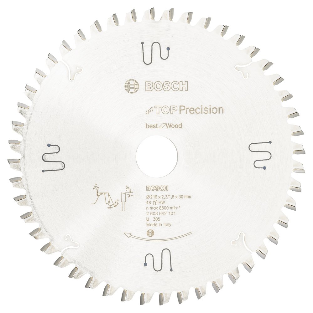 Bosch Best for Wood 216*30 mm 48 Diş