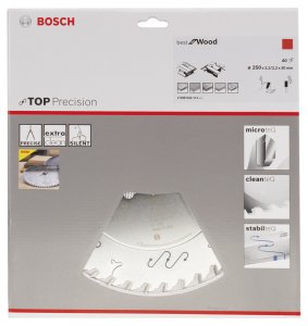 Bosch Best for Wood 250*30 mm 40 Diş