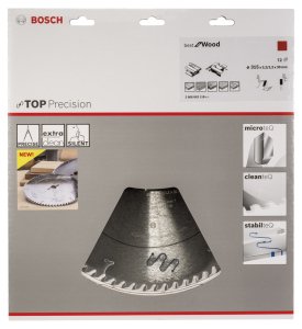 Bosch Best for Wood 315*30 mm 72 Diş