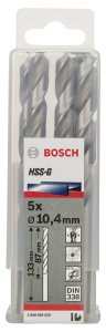 Bosch HSS-G 10,4*133 mm 5'li Paket