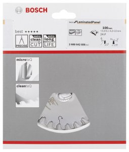 Bosch Best for LaminatedPanel 100*22 mm 24 D