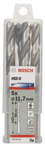 Bosch HSS-G 11,7*142 mm 5'li Paket