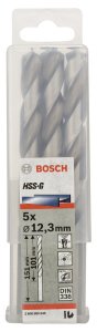 Bosch HSS-G 12,3*151 mm 5'li Paket