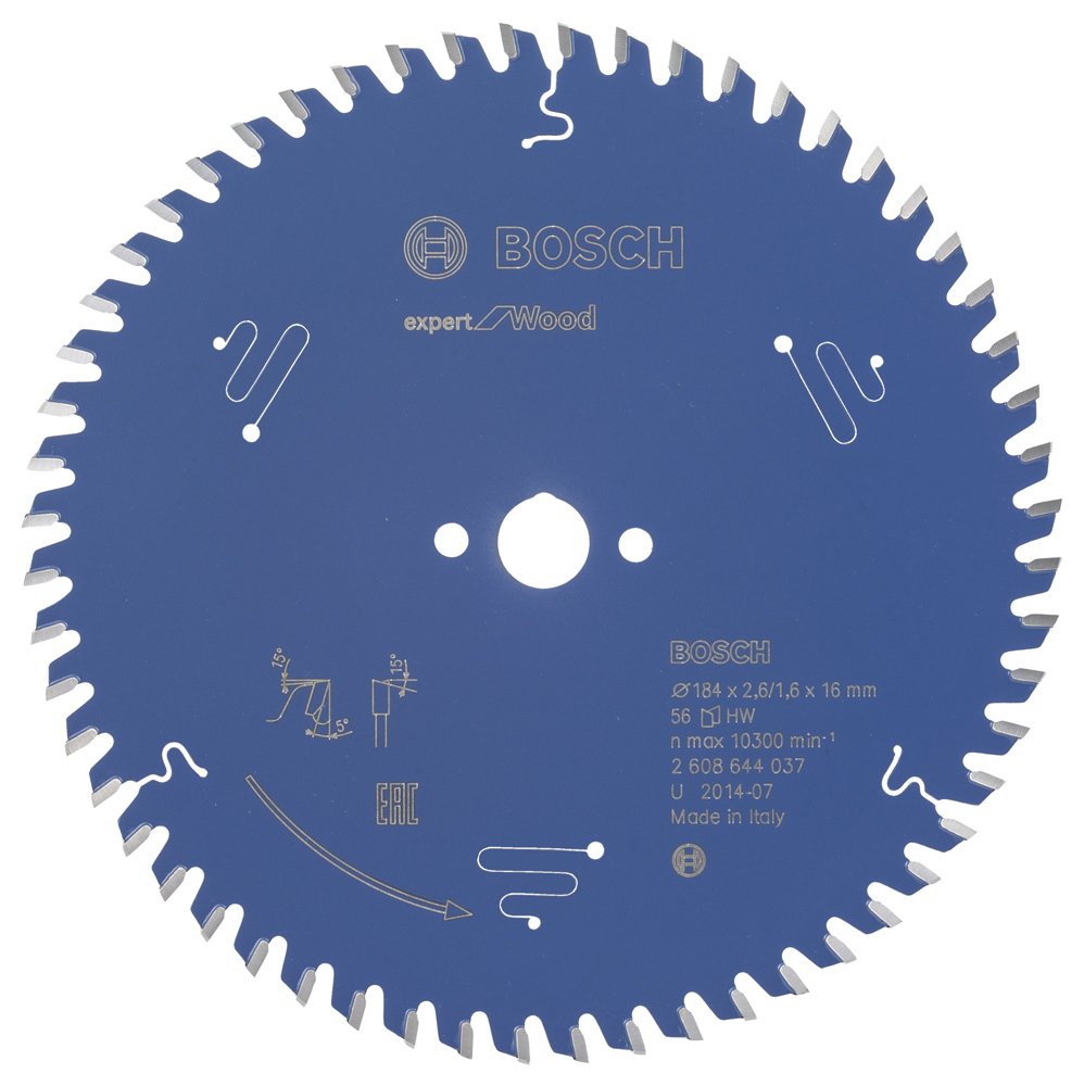 Bosch Expert for Wood 184*16 mm 56 Diş