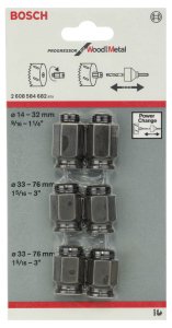 Bosch 6 parçalı geçiş adaptörü seti