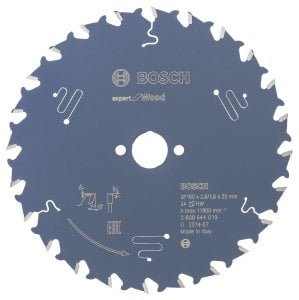 Bosch Expert for Wood 160*20 mm 24 Diş