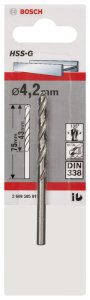 Bosch HSS-G 4,2*75 mm