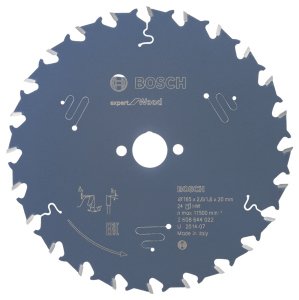 Bosch Expert for Wood 165*20 mm 24 Diş