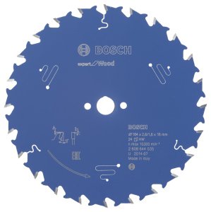 Bosch Expert for Wood 184*16 mm 24 Diş