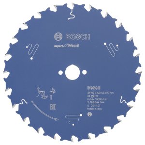 Bosch Expert for Wood 190*20 mm 24 Diş