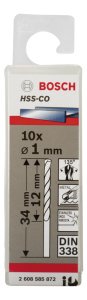 Bosch HSS-Co 1*34 mm 10'lu Paket